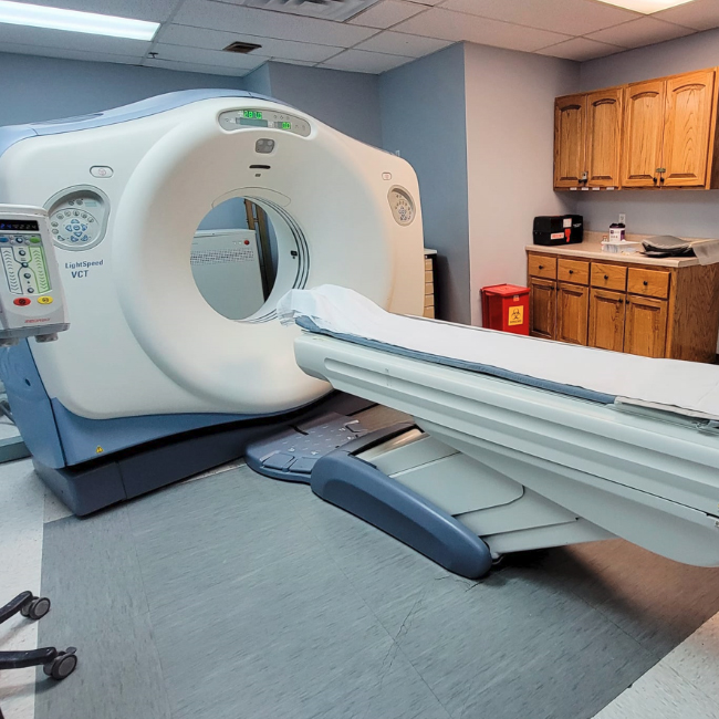 CT Scanner at Big South Fork Medical Center